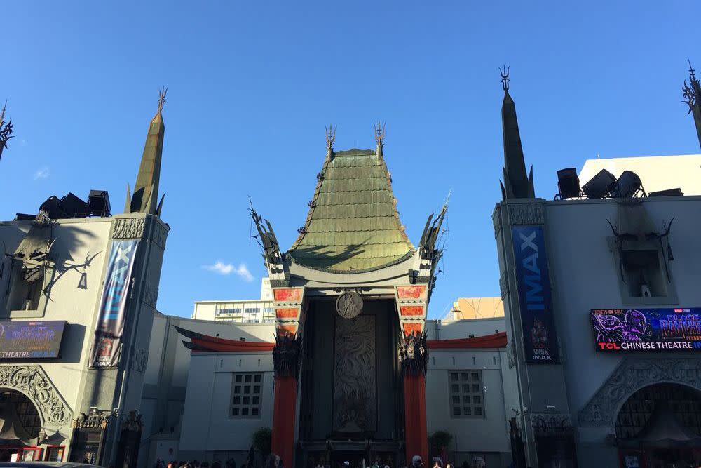 Now: Grauman's Chinese Theater