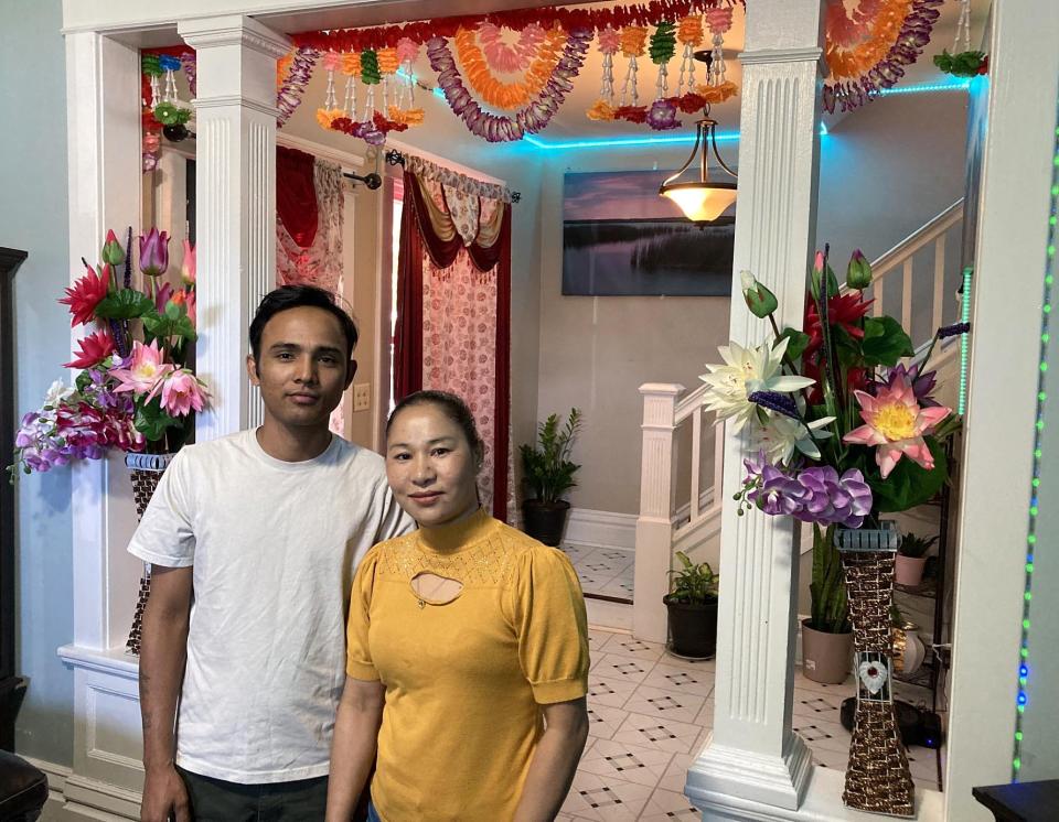 Anil and Dirpa Pradhan, a Bhutanese couple who lived for 26 years at refugee camps in Nepal before moving to Erie, bought a home at 352 W. 17th St. in 2020, thanks to the Genesis Home Buying Program.