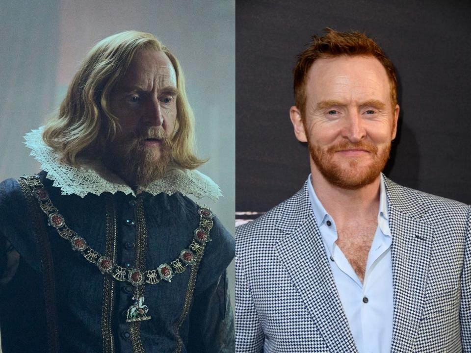 Tony Curran plays King James in "Mary & George."