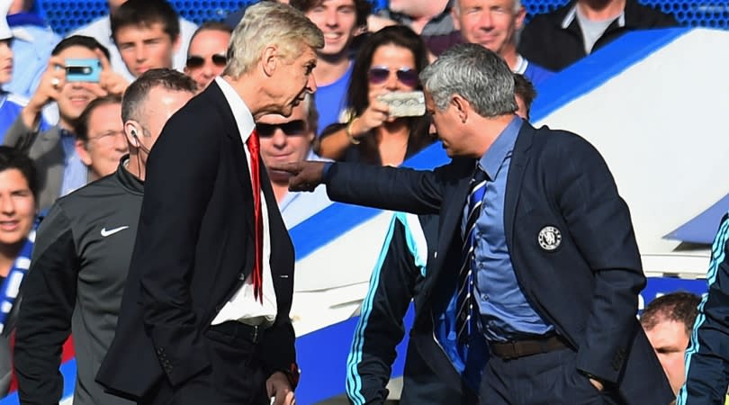 <p> One of the great managerial rivalries of Premier League history, the ill-feeling between the French and Portuguese bosses also produced some fantastic quotes. </p> <p> Mourinho called Wenger a &#x201C;voyeur&#x201D; in 2006 &#x2013; &#x201C;someone who likes to watch other people&#x201D;, and two years later the Frenchman called his counterpart &#x201C;out of order, disconnected with reality and disrespectful.&#x201D; </p> <p> Perhaps most famous was Mou&#x2019;s &#x201C;specialist in failure&#x201D; barb in 2014, but a year later they clashed on the touchline in a game between Chelsea and Arsenal with the Gunners boss saying he was provoked. When Wenger retired in 2018, though, Mourinho ended the feud: &#x201C;If he respects me even 50%&#xA0;of what I respect him, we can even be friends in the future. I have lots of respect for him.&#x201D; </p>