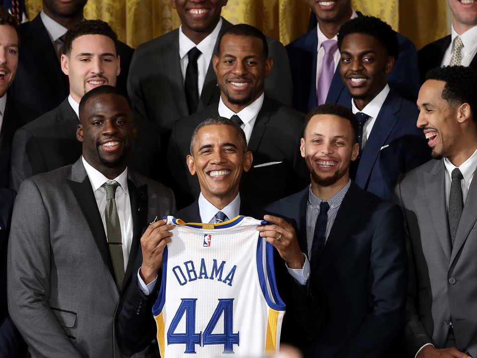 golden state warriors obama