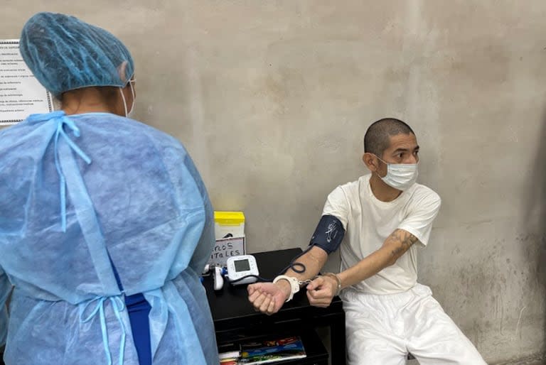 La sala médica dentro del módulo 3 del Cecot