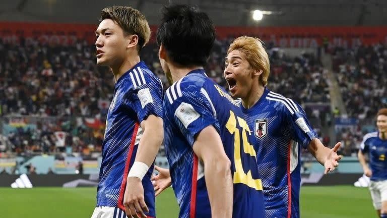 日本在世足首戰以2比1擊敗德國。（圖／翻攝自FIFA World Cup FB）