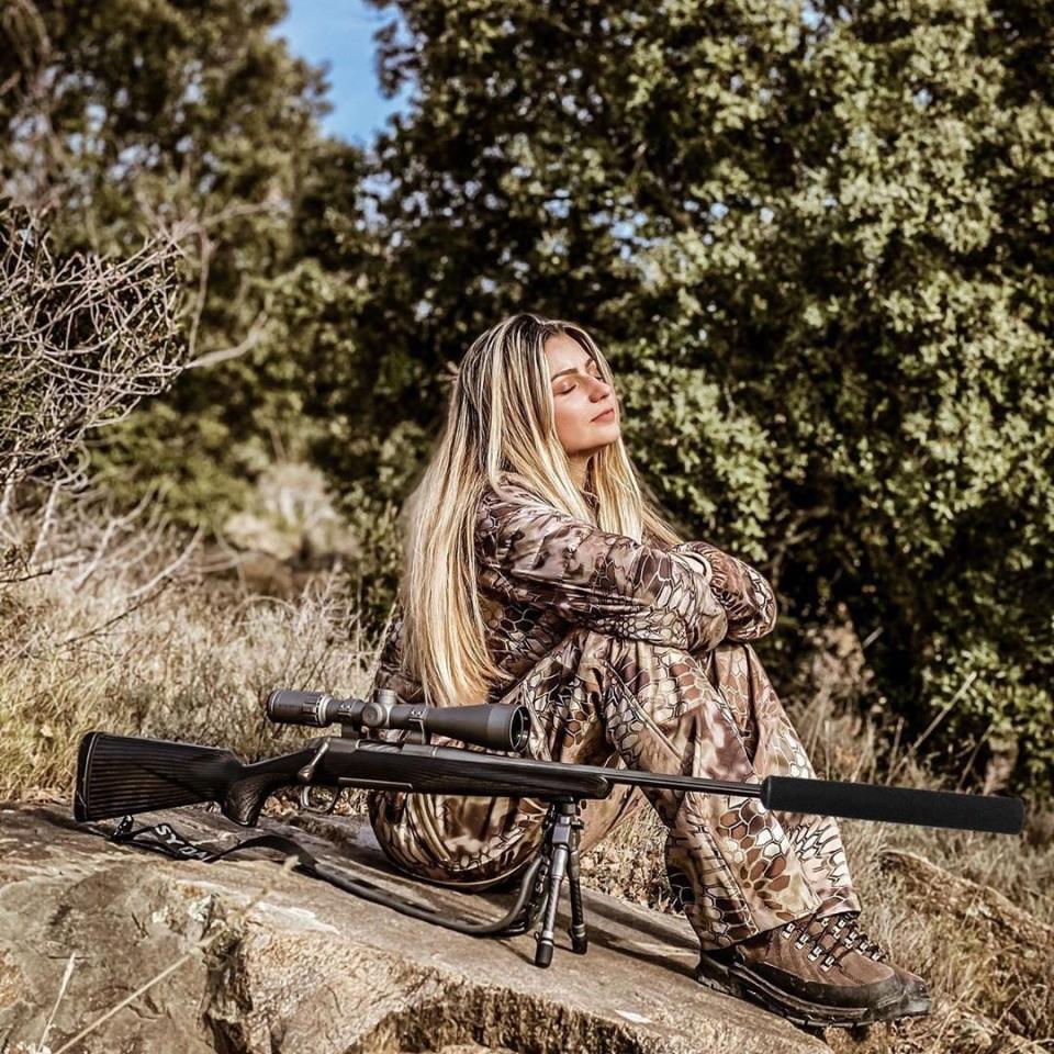 French hunting 'influencer' Johanna Clermont - instagram