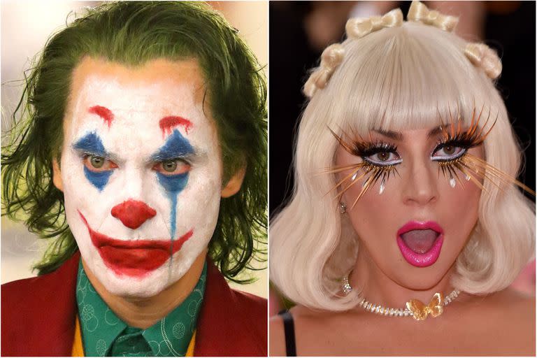 Joaquin Phoenix en el papel del Guasón y  Lady Gaga, quien podría ser su partenaire en la secuela