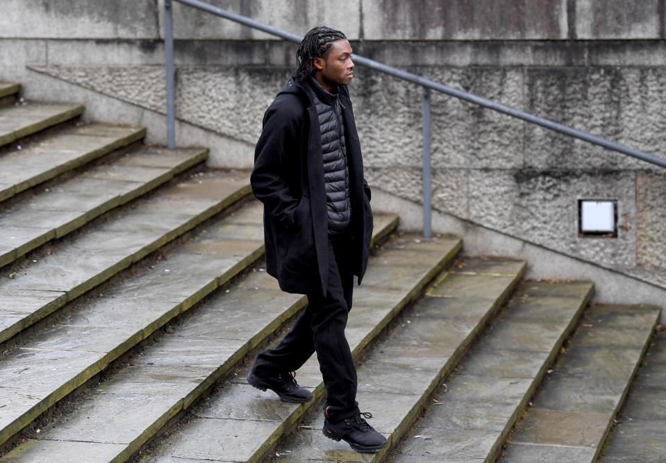 Ceon Broughton, pictured arriving at Winchester Crown Court before he was convicted, was found guilty of manslaughter and <span>supplying Miss Fletcher-Michie with 2-CP.</span> (Photo by Finnbarr Webster/Getty Images)