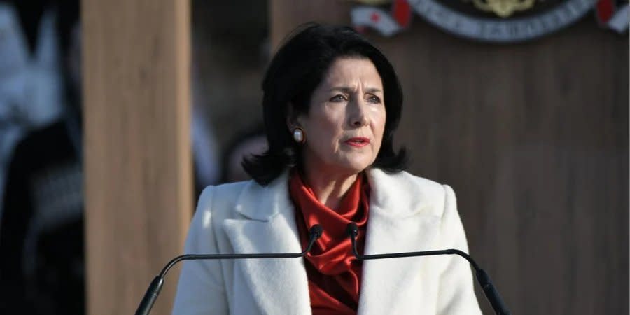 Georgian President Salomé Zurabishvili