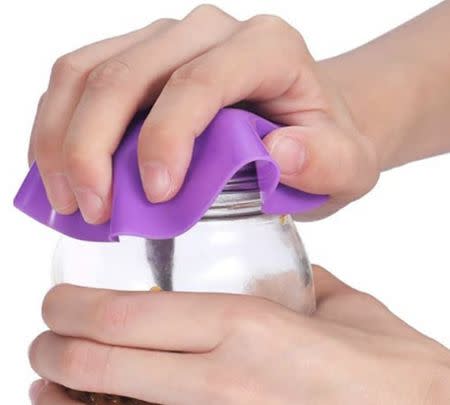 These silicone grippers make opening jars a whole lot easier