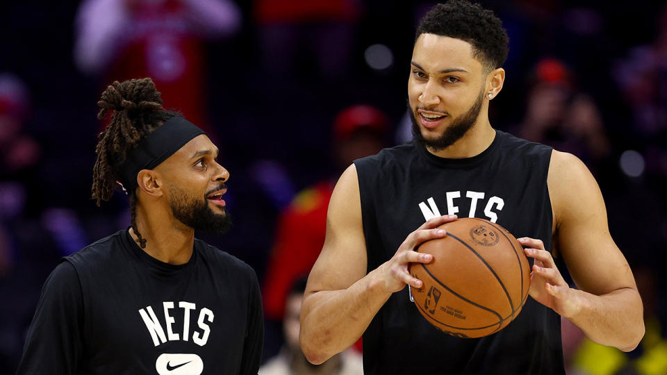 Patty Mills is confident Ben Simmons is ready to return from his year-long NBA absence when the Brooklyn Nets's season gets underway in October. (Photo by Elsa/Getty Images)