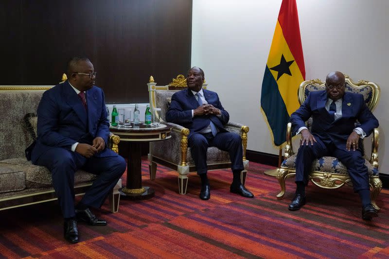 West African leaders hold summit to discuss roadmap for Mali, Burkina Faso and Guinea