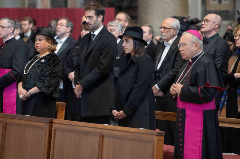 Funeral of Australian Cardinal George Pell at the Vatican