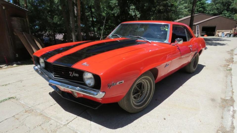 1969 Chevrolet Z28 Camaro Sport Coupe - Credit: VanDerBrink Auctions