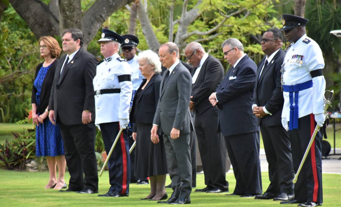 In the Cayman Islands, a Royal Salute Honored the life of her late Majesty Queen Elizabeth II at Government House.