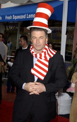 Alec Baldwin at the LA premiere of Universal's Dr. Seuss' The Cat in the Hat