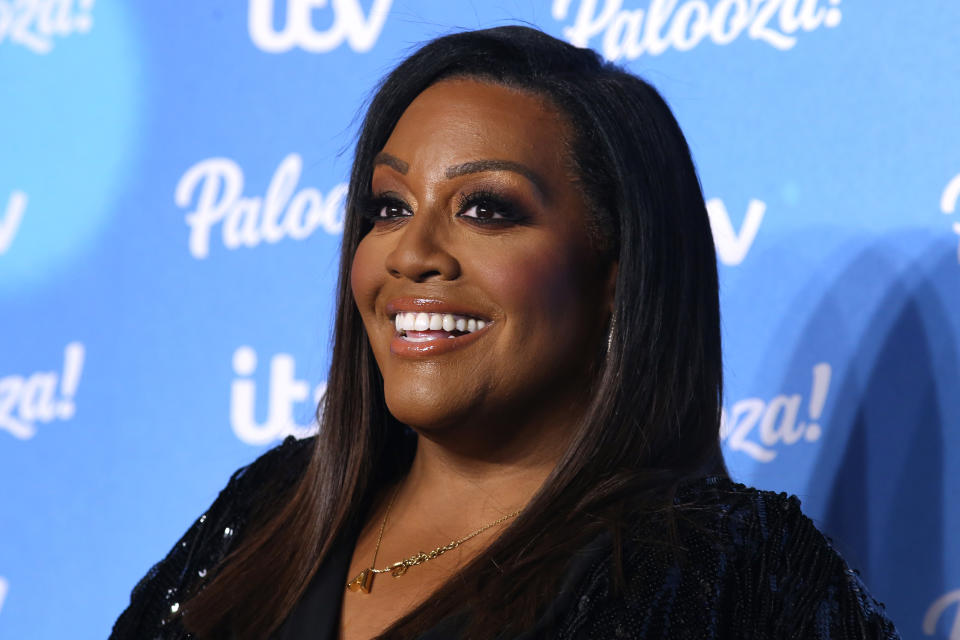 Alison Hammond was at the centre of engagement rumours. (Getty Images)