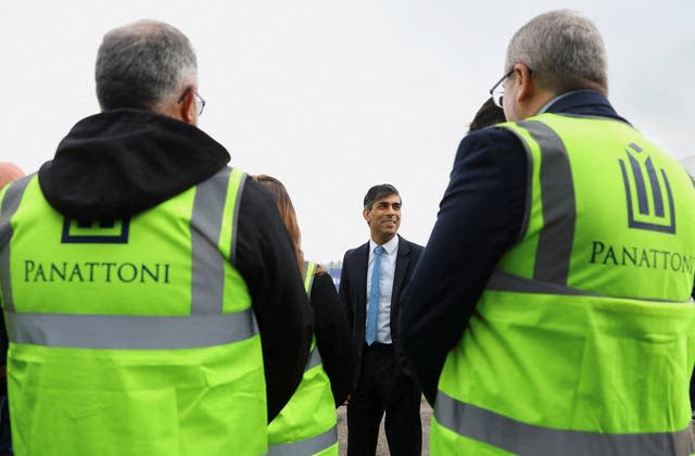 Rishi Sunak visit to Wiltshire