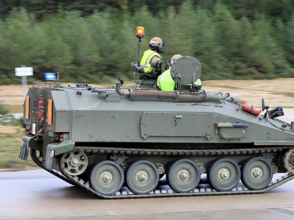 British FV103 Spartan APC.