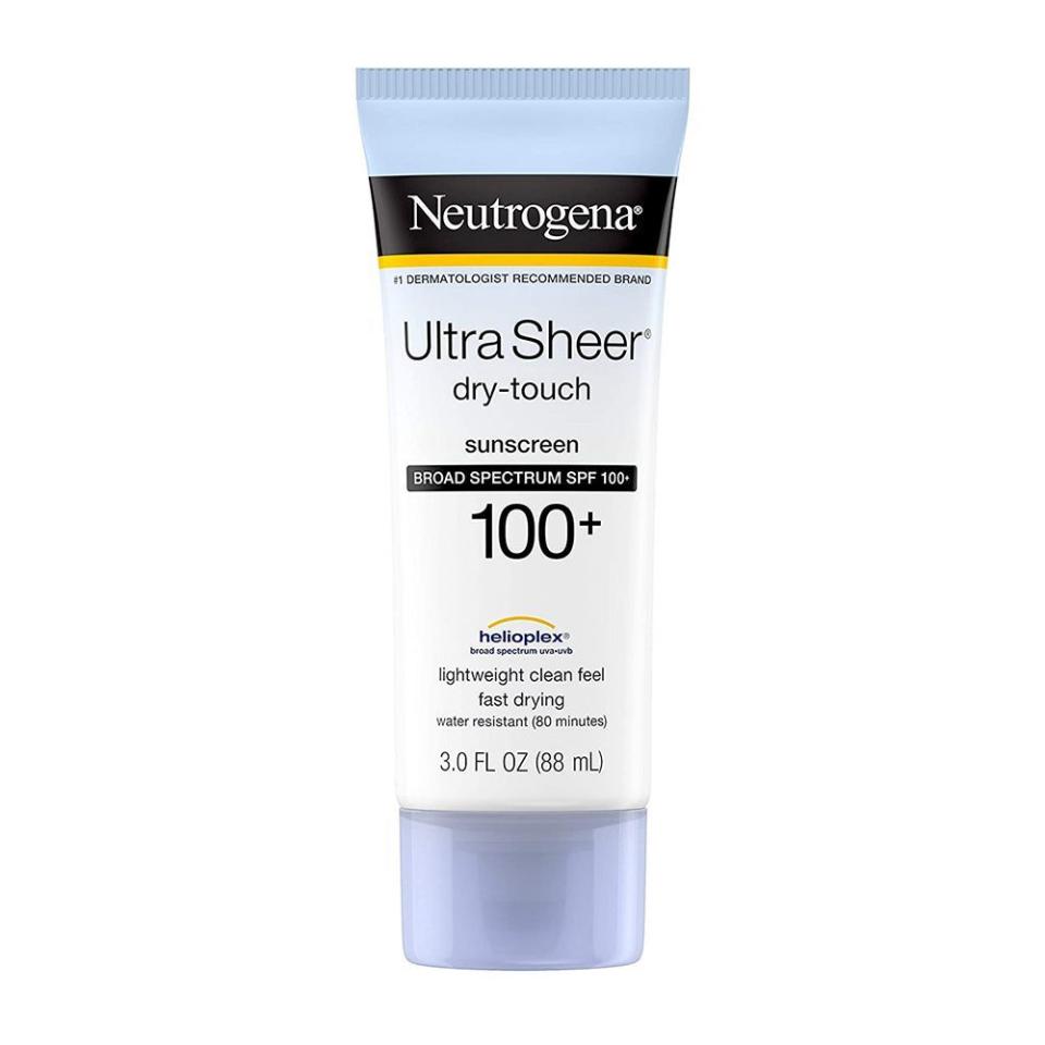 9) Ultra Sheer Dry-Touch Sunscreen