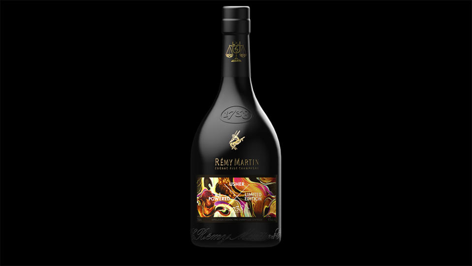 The Usher x 1738 A.I. Powered Cognac is limited to 25 bottles. - Credit: Rémy Martin