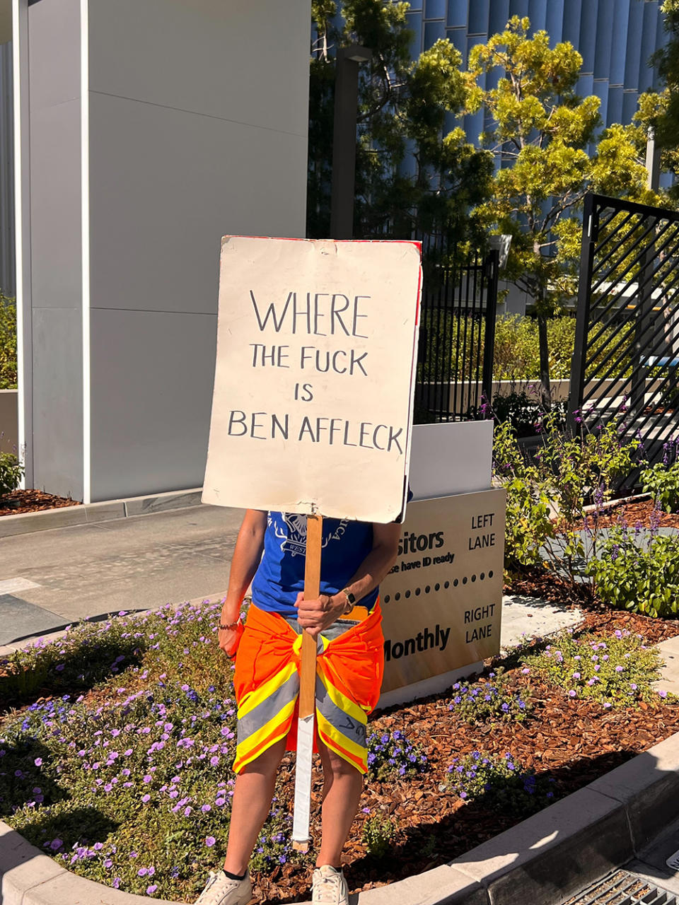 SAG-AFTRA Picket Sign