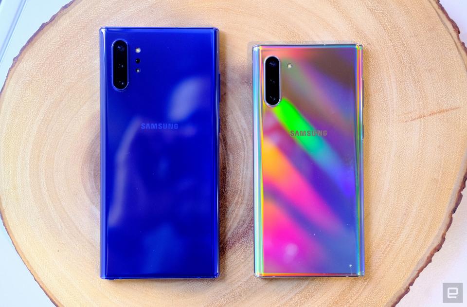 Samsung Galaxy Note 10 and 10+ hands-on