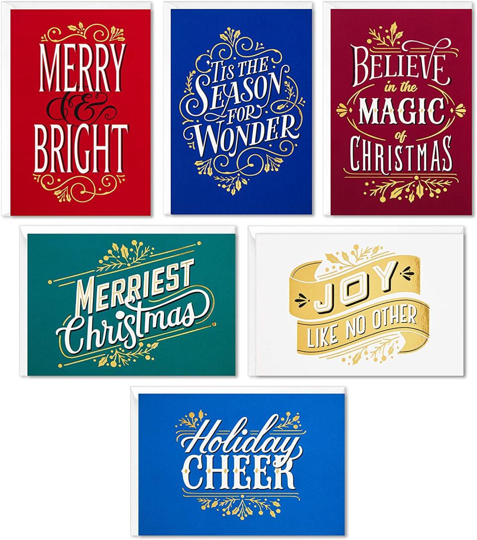 These cards are pretty and bright. (Photo: Amazon)