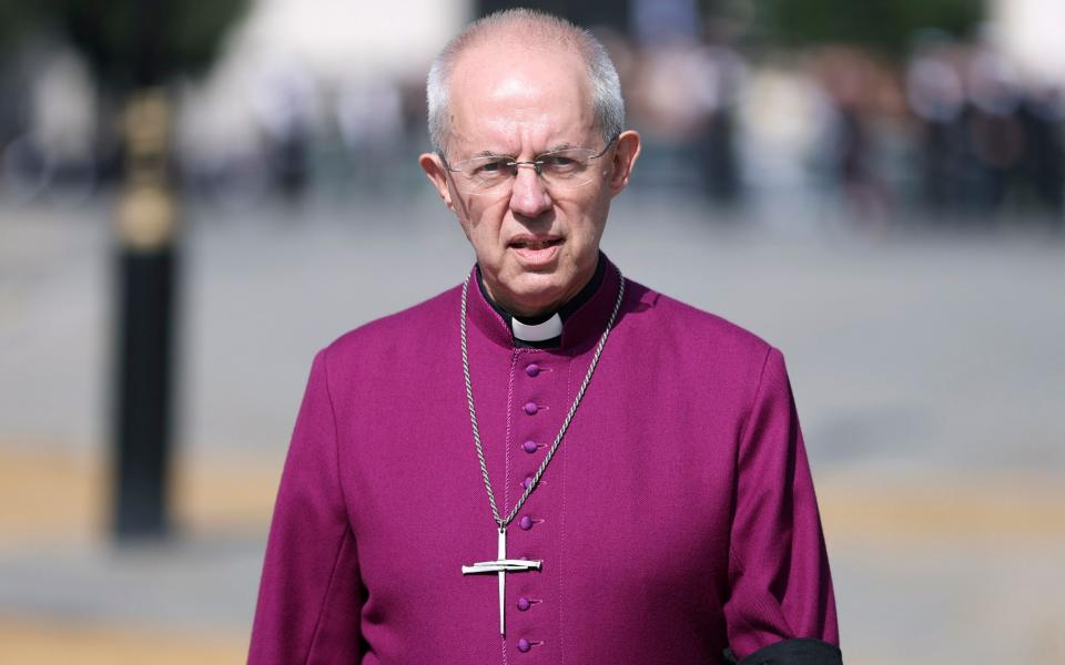 Justin Welby reportedly said he would rather the church be disestablished than risk losing conservative groups within the global Anglican church - Pool Getty Images