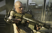 <b>Elysium</b><br> In 2009 Neill Blomkamp’s low budget sci-fi ‘District 9’ burst out of a mysterious viral campaign to blindside critics in the face, ram-raid the box office and disappear in the confusion. Now, nearly four years on Blomkamp is returning to the scene of the crime with ‘Elysium’ – starring Matt Damon as an ex-con attempting to reunite a humanity divided by poverty, and a space station. <br> <b>Release date:</b> 20 September 2013