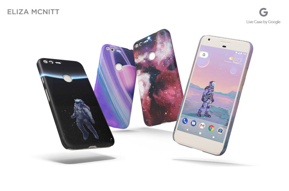Google Launches Artist's 'Live' Phone Cases Inspired by Women Astronauts