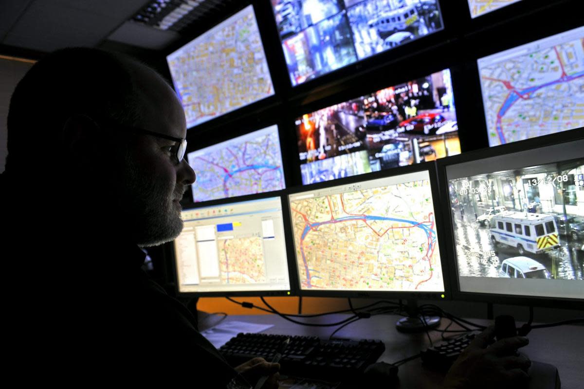 Archive image of CCTV control room <i>(Image: Newsquest)</i>