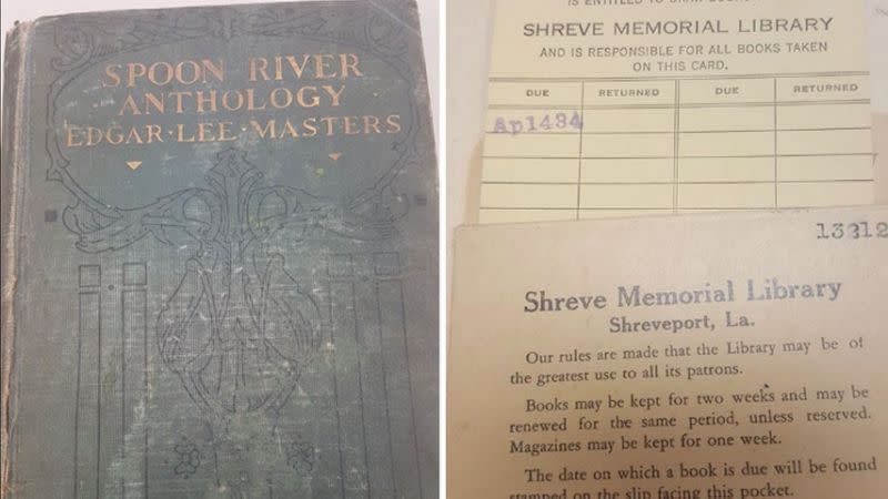 The book was overdue by a staggering 84 years. Source: Shreve Memorial Library