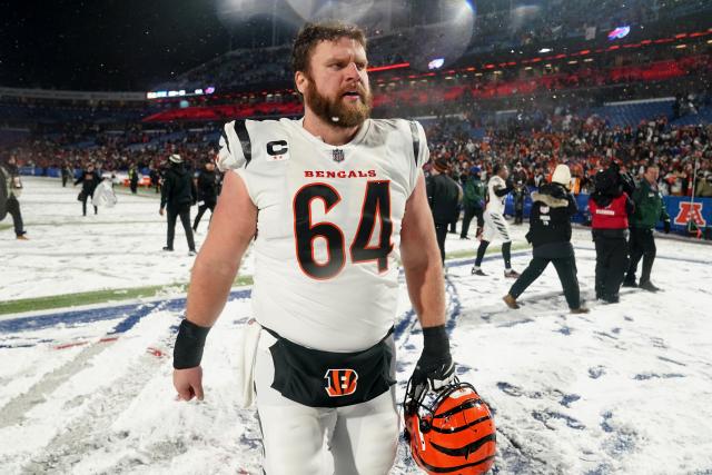 Cincinnati Bengals Center Ted Karras on Jonah Williams - video