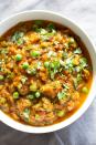 <p>Like mashed potatoes, but better.</p><p>Get the recipe from <a href="https://www.veganricha.com/2018/12/instant-pot-baingan-bharta-recipe.html" rel="nofollow noopener" target="_blank" data-ylk="slk:Vegan Richa;elm:context_link;itc:0;sec:content-canvas" class="link ">Vegan Richa</a>.</p>