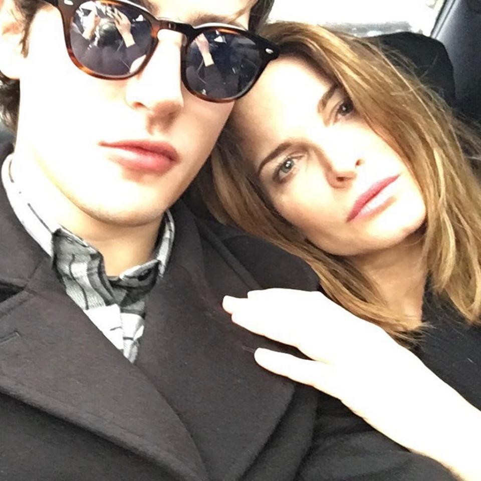 Stephanie Seymour, Harry Brant, Instagram