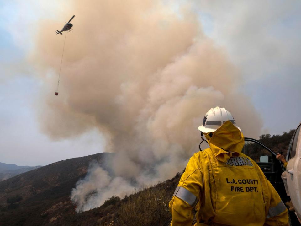 California wildfires: Cooler temperatures allow for progress fighting forest blaze