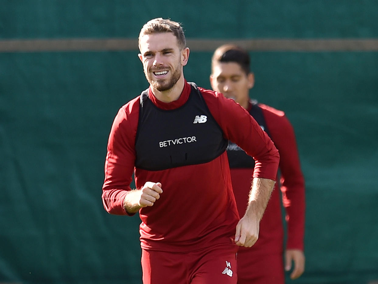 Jordan Henderson played the full 90 minutes for England against Lithuania: Getty