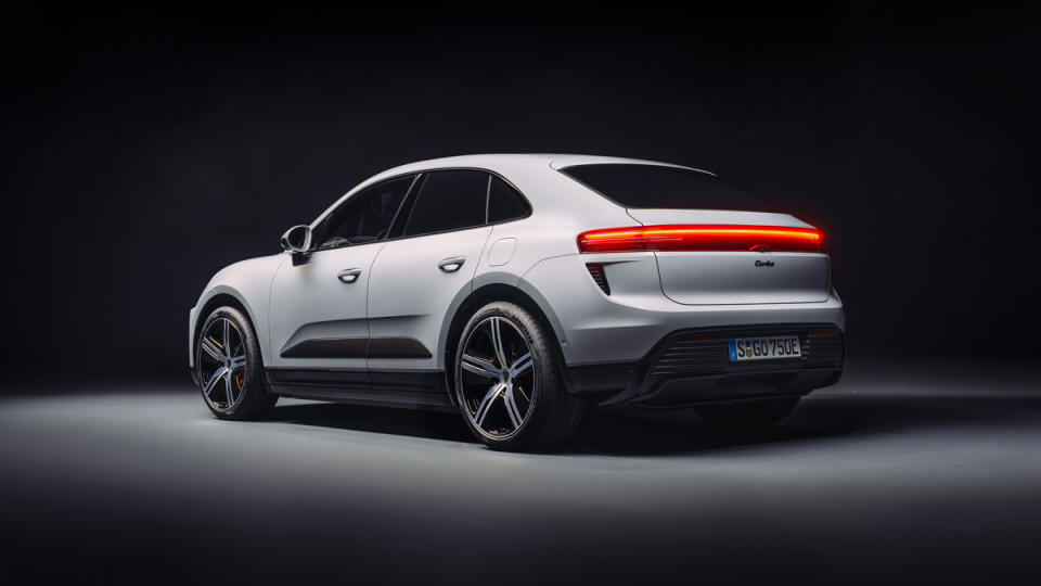 The all-electric 2024 Porsche Macan Turbo.