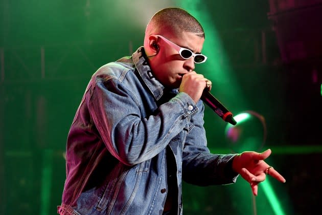 Bad Bunny X100Pre Anniversary Bad Bunny X100Pre Anniversary.jpg - Credit: Kevin Winter/Getty Images