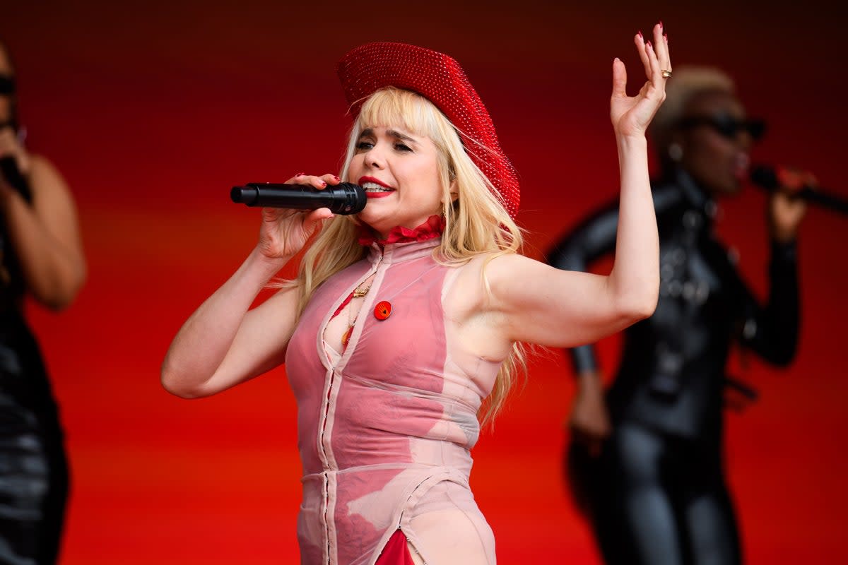 Paloma Faith also performed at Glastonbury over the weekend (Getty Images)
