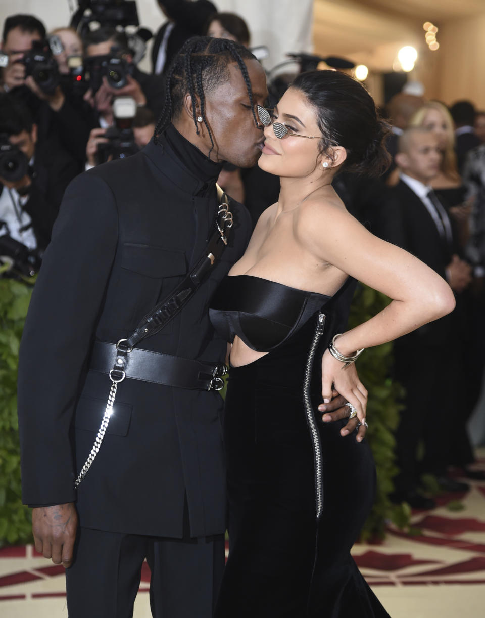 Kylie Jenner y Travis Scott