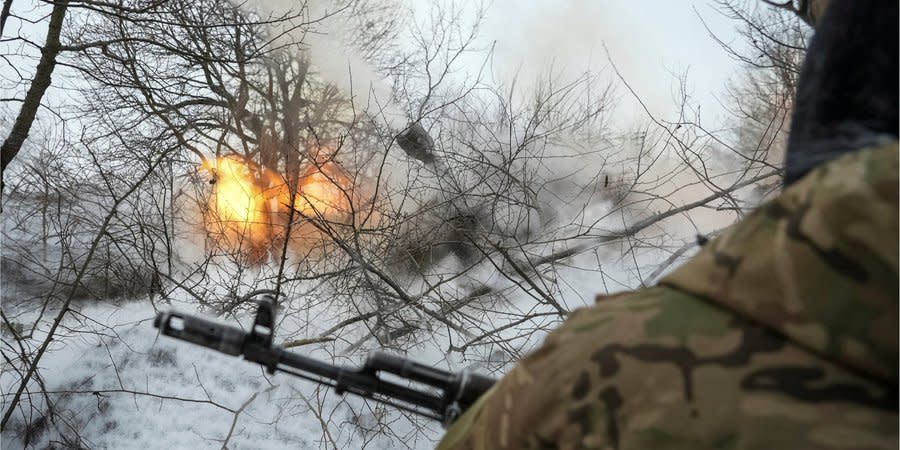 Ukrainian soldiers