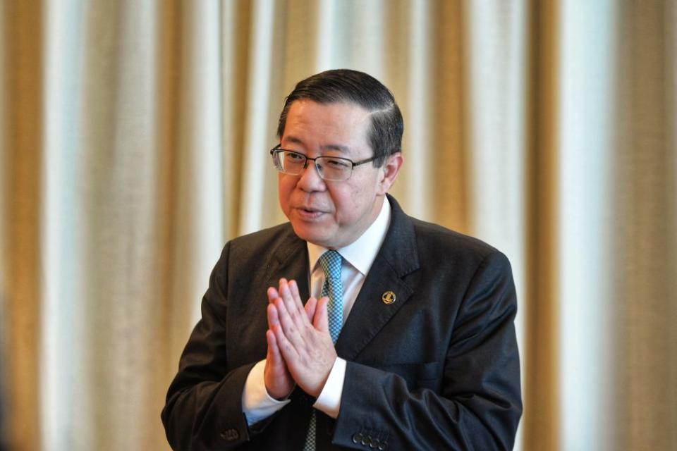 Lim Guan Eng has urged Sabah and Sarawak folks to be fully invested in Putrajaya’s Shared Prosperity Vision today, especially in light of what he deemed divisive politics by the opposition. — Picture by Shafwan Zaidon