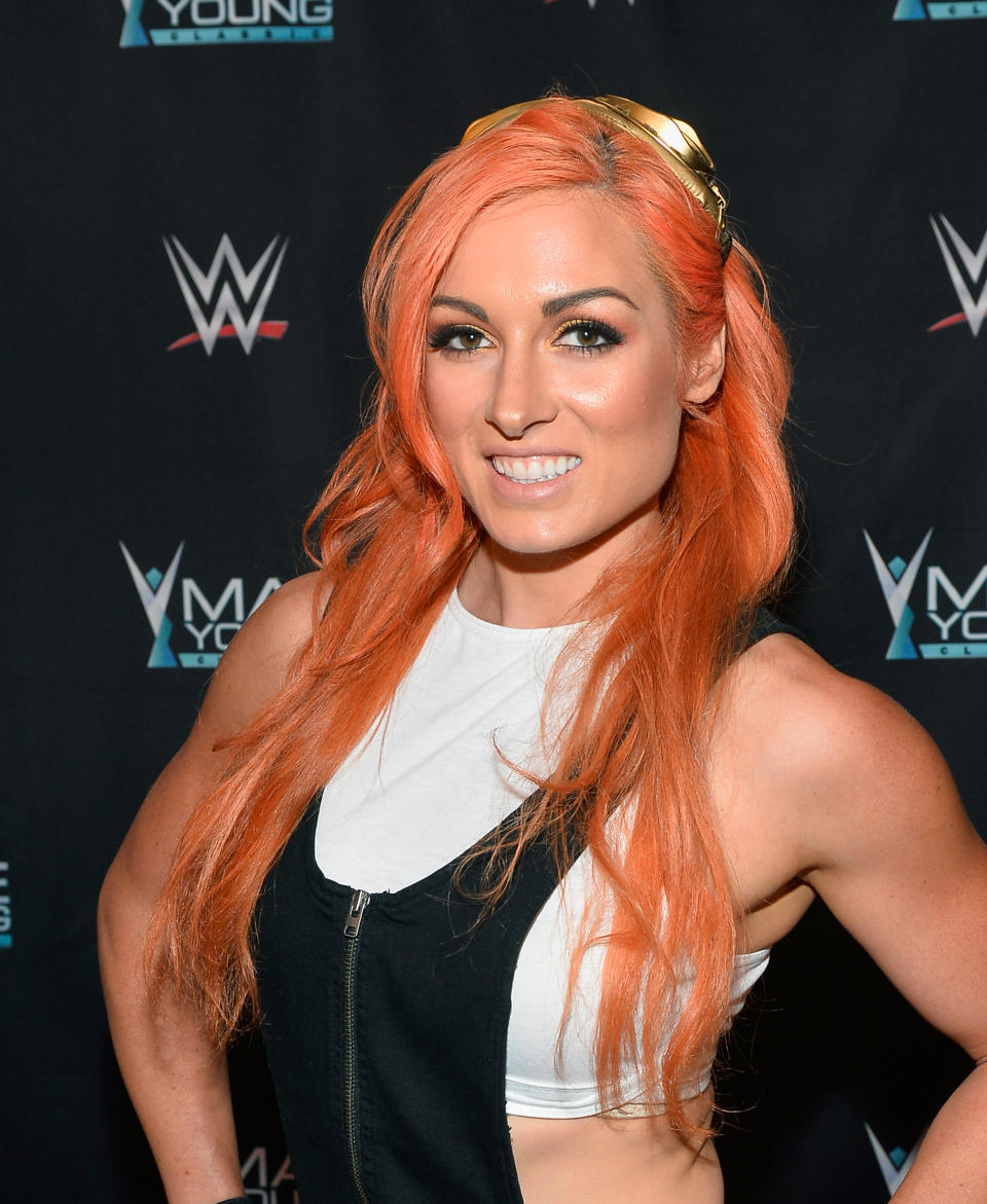 <p><span>Before becoming the Irish Lass Kicker, Becky Lynch was once a flight attendant.</span> </p>