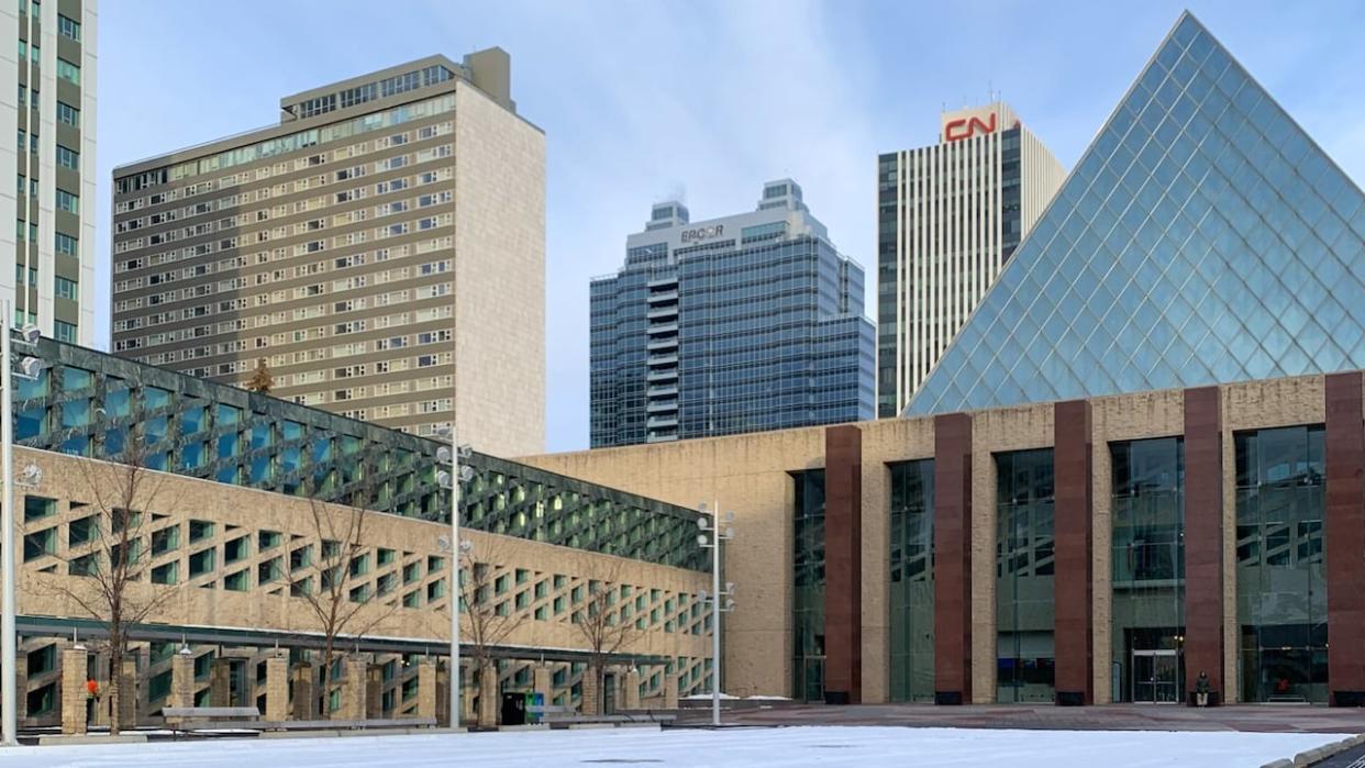 The City of Edmonton was served an official notice Monday, setting the stage for a civic union strike that could impact a number of city services.  (Natasha Riebe/CBC - image credit)