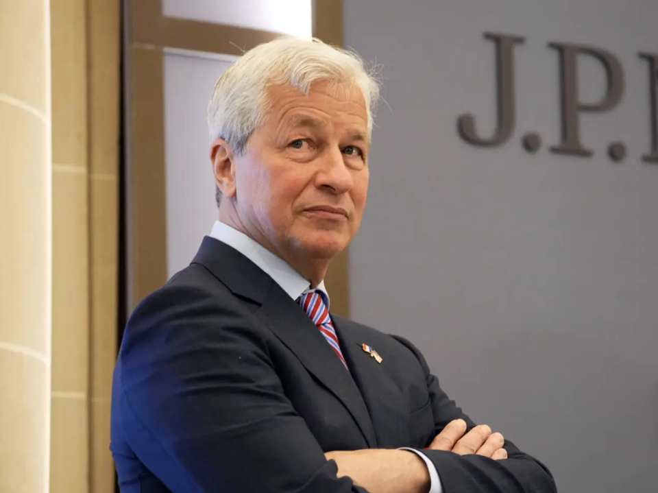 Der Chef von JPMorgan, Jamie Dimon. - Copyright: MICHEL EULER/POOL/AFP via Getty Images