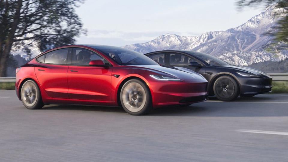 Tesla Model 3在冬季測試中排在第19名達衰退幅度29.9%。(圖片來源/ Tesla)