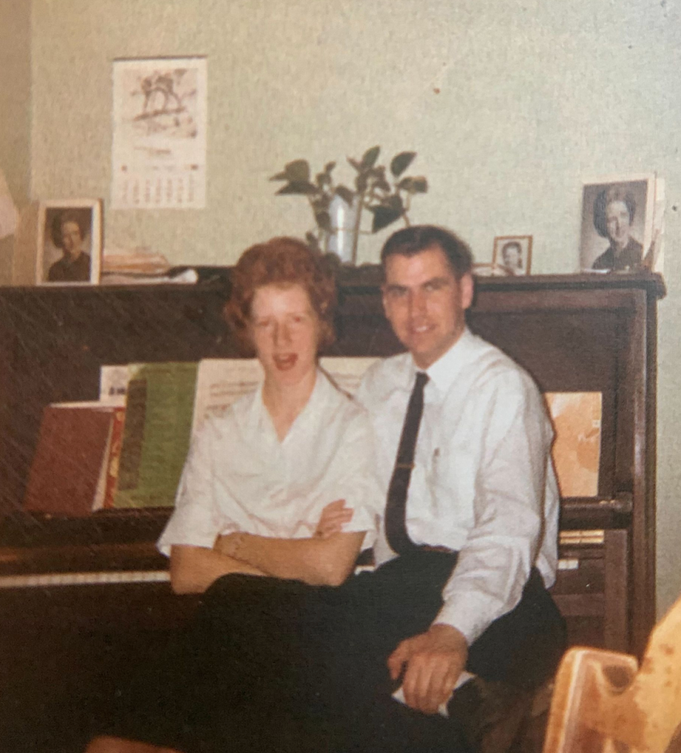 Ruth and Andy Weller in 1963 (Ruther Weller/ CNN Travel)