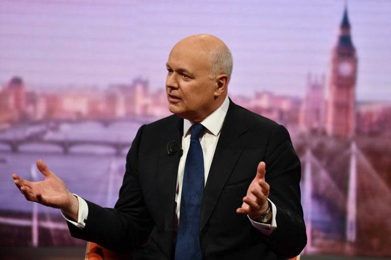 Tory party will not accept ‘ghastly’ scheme to replace May with Lidington, Iain Duncan Smith warns