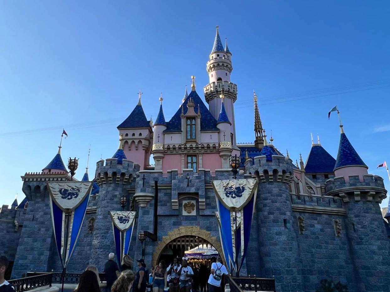 Sleeping Beauty Castle is an icon of Disneyland Park and Resort.