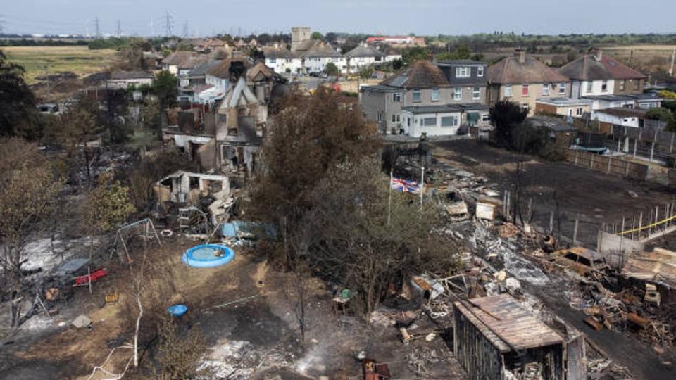 A fundraiser has been set up to help those affected by the Wennington fire (Getty Images)